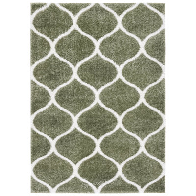 Tapis sauge / blanc Farhanaz