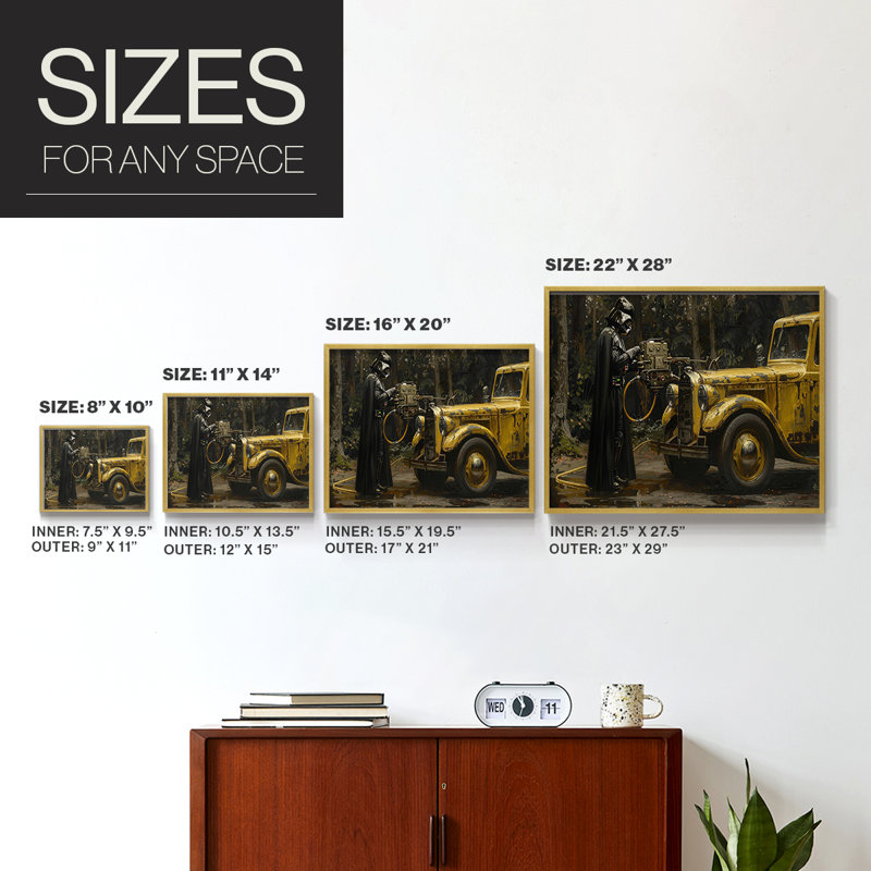 Floral Series-CCIX -Framed Print - Restickable