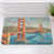 Bleu moyen / orange foncé