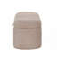 Banc de rangement en tweed mauve Philipa-58285621