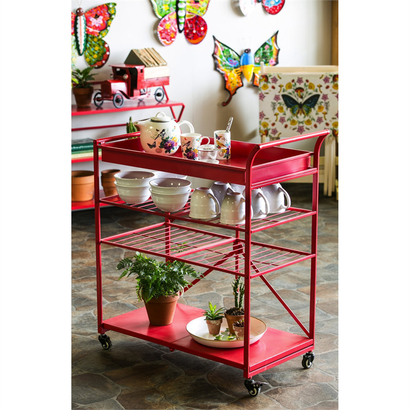 Panek Metal Bar Cart