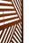 Freestanding Rusty Red Privacy Screen 76" H, 48" W Metal H48" For Outdoor & Indoor Use - Rust
