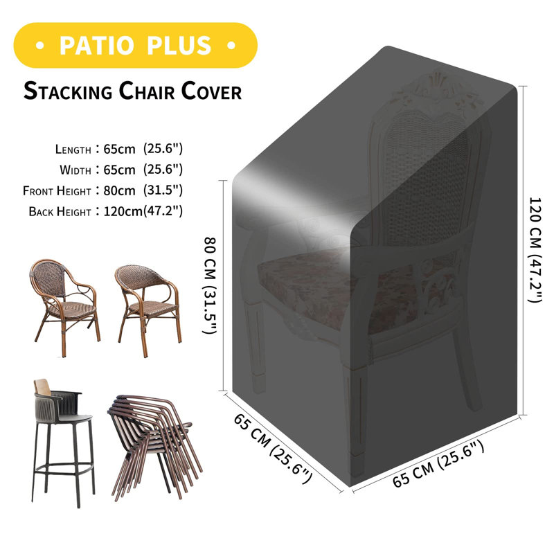 Outdoor Patio Chair Cover, Green