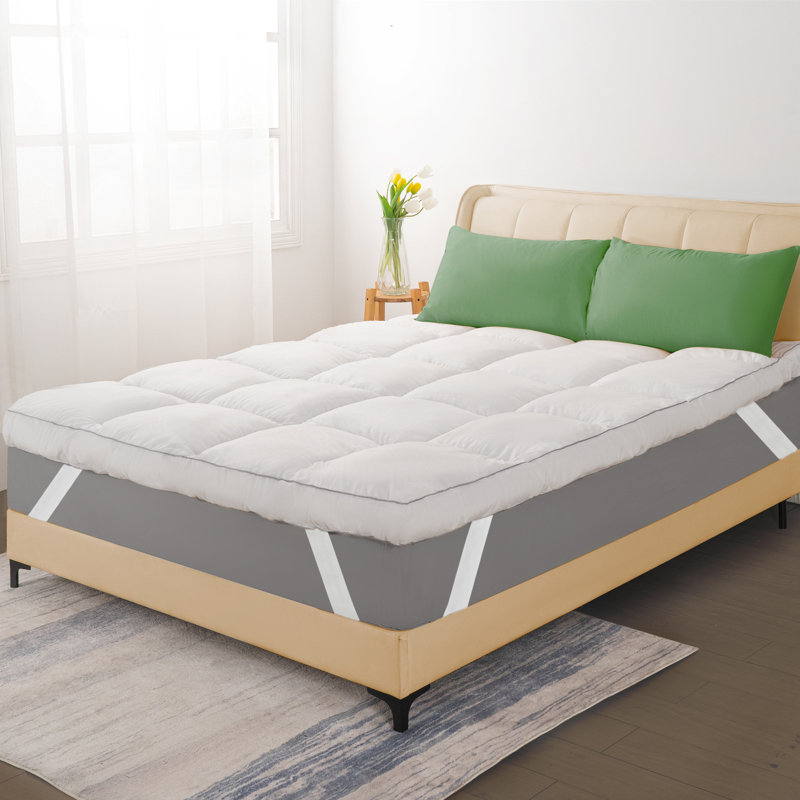 Surmatelas en duvet synthétique 3 po, Très grand californien