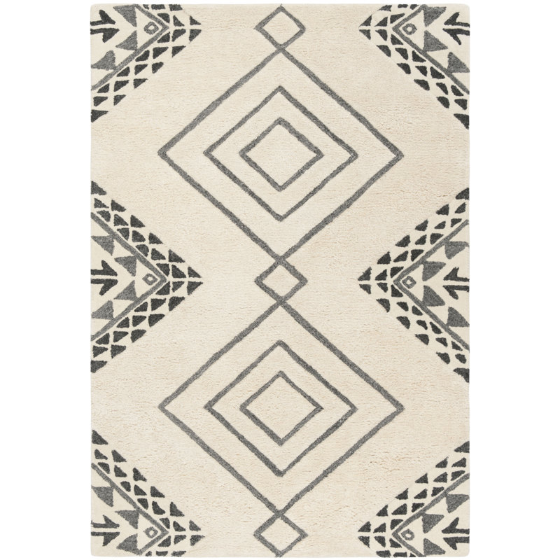 Powell Hand Tufted Performance Southwestern Rug, Rectangle 3' x 5'