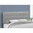 Bed, Headboard Only, Bedroom, Upholstered, Leather Look, Transitional-1993429587-1993429584