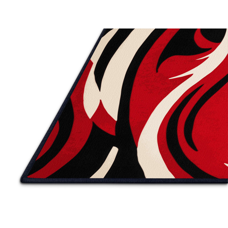 Infernal Edge Rug, Rectangle 8' x 10'