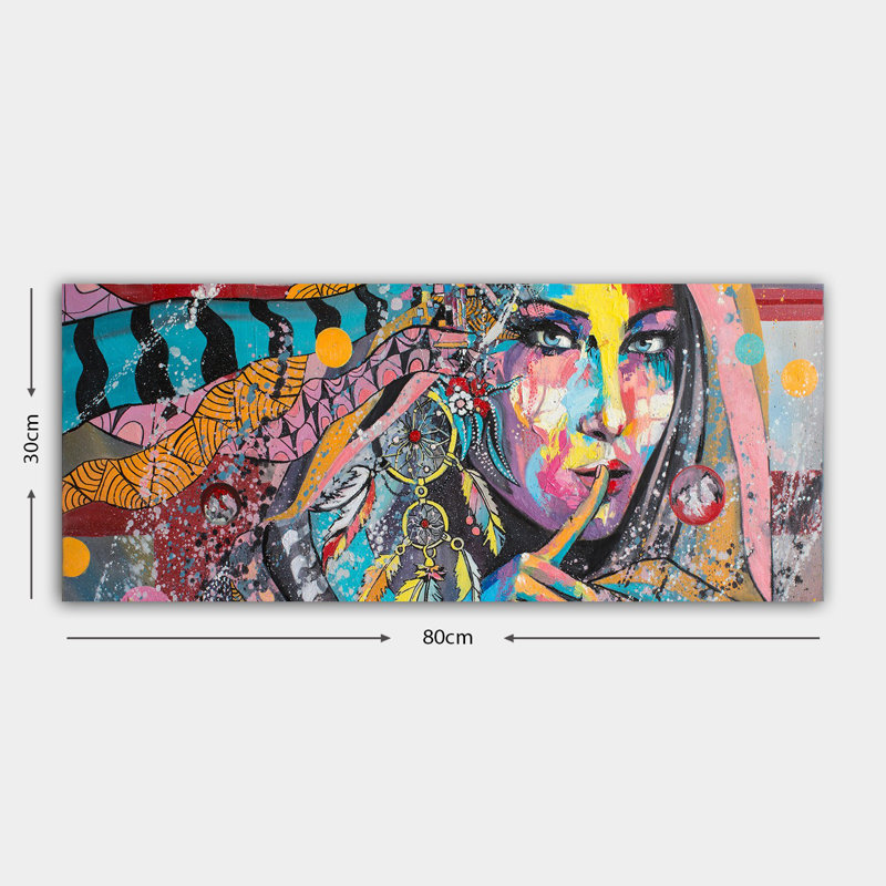Peinture sur toile tendue