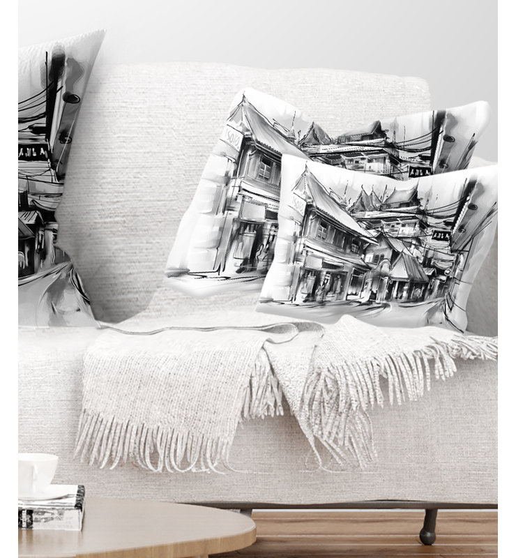 Coussin City Street - Cityscape