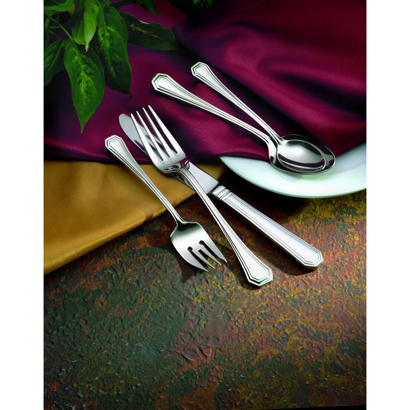 Lido Table Forks, European, by Oneida (18/10)