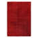 Natonia Shiny Shaggy Red Area Rug