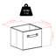 Commode de rangement 4 tiroirs Eleia-586896421