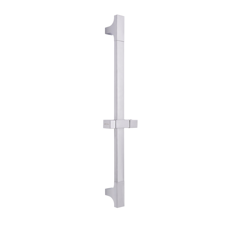 Porte-papier-barre coulissante pour douche à main, Chrome poli