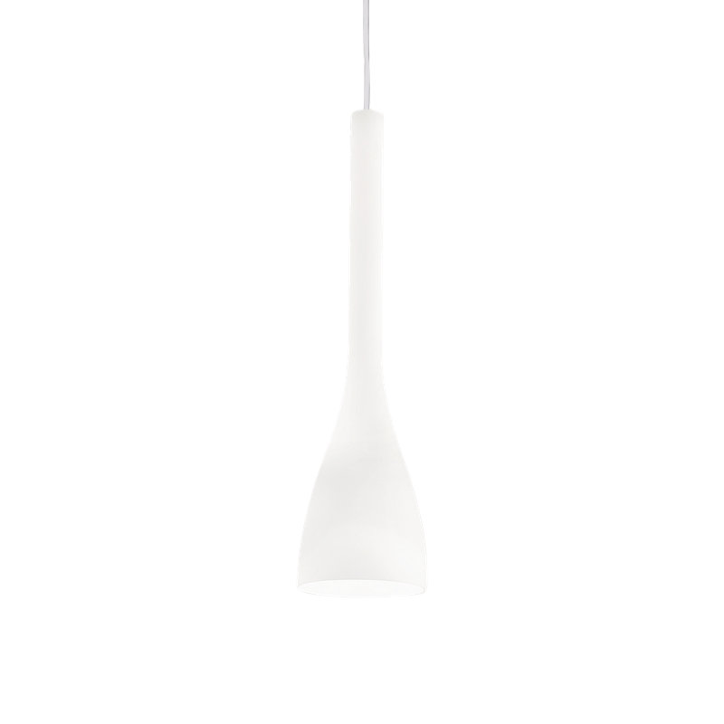 1 - Light Pendant, 257cm H x 10.5cm W x 10.5cm D, White