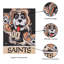 Drapeau de jardin en polyester 18 x 13 po New Orleans Saints