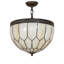 18" Wide Vincent Honeycomb Inverted Pendant