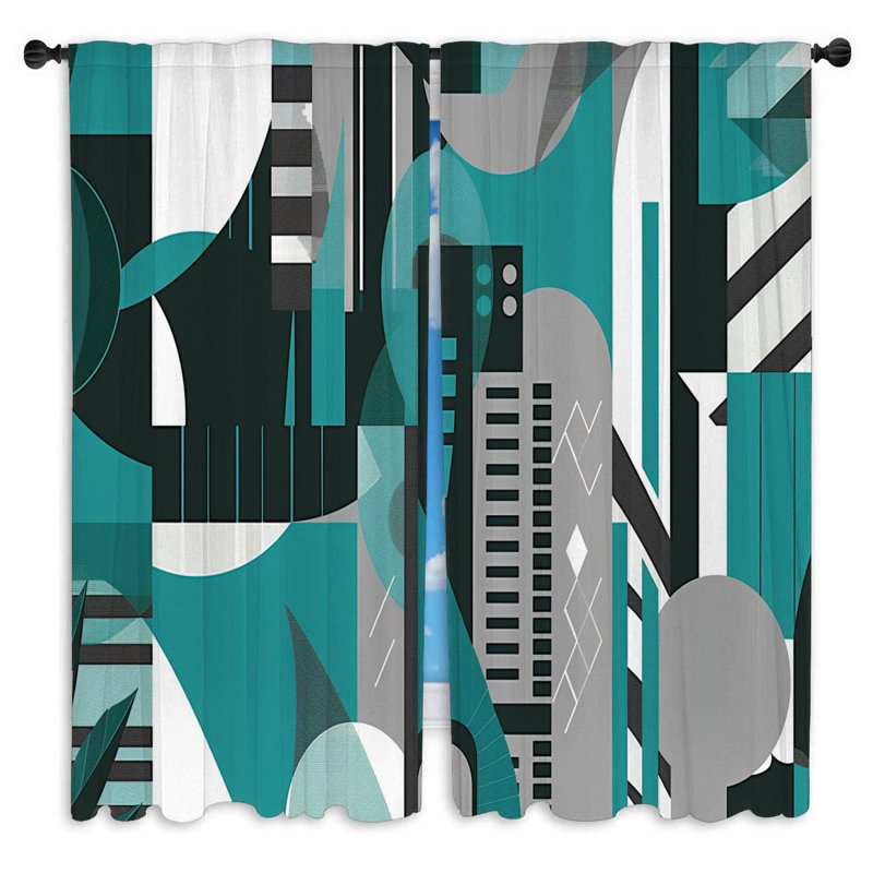 Mahlani Room Darkening Curtain Pair, 20" W x 52" L