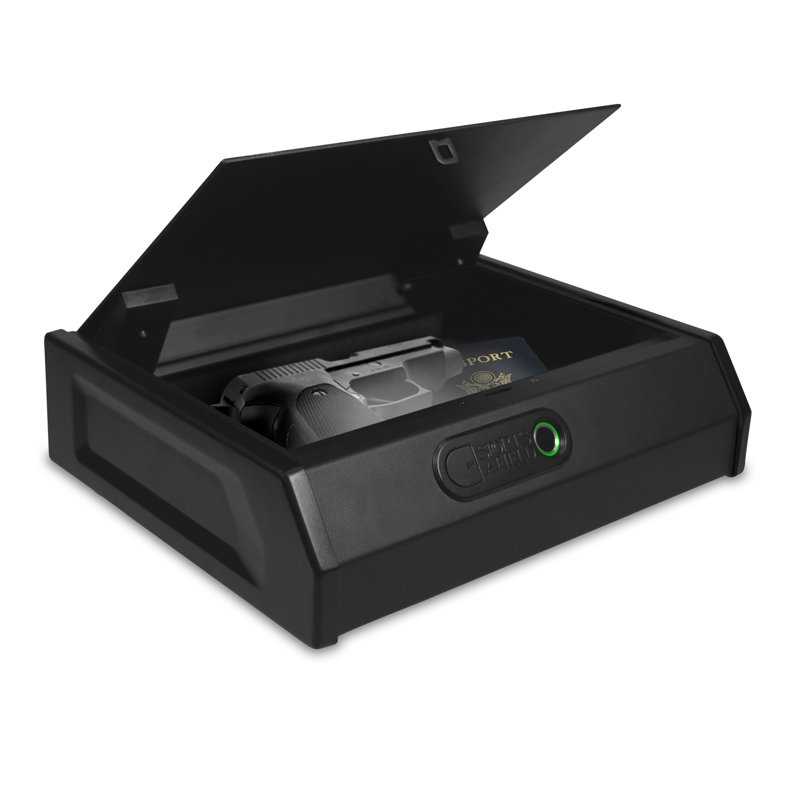 Home Defence Quick Access Top Entry Gun Safe with Biometric Lock