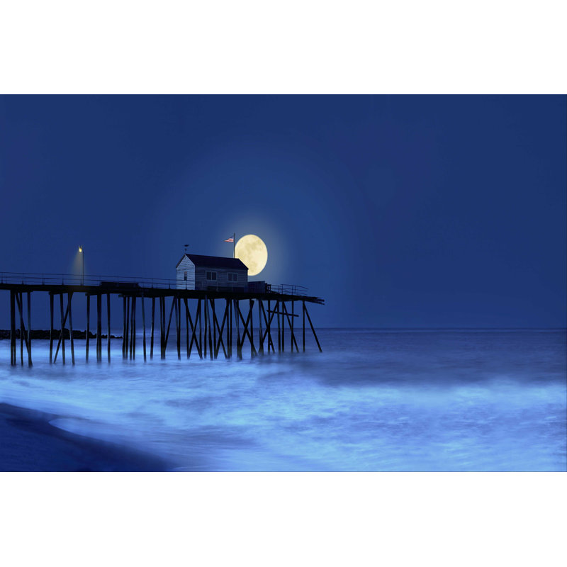 " Dusk & Water I " by James McLoughlin, 8" H x 12" W  