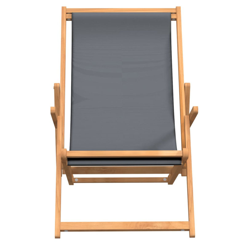 Chaise longue inclinable Ingles, gris