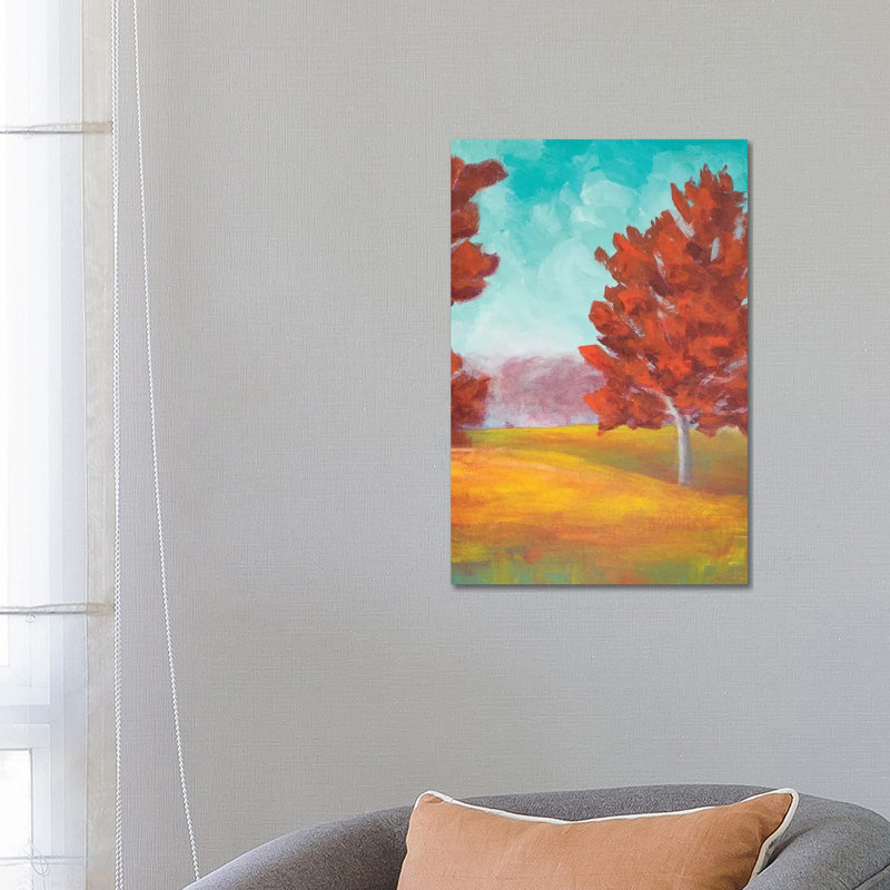 Yellow Pasture by Walt Johnson - Wrapped Canvas Gallery-Wrapped Canvas Giclée, 66.04 cm H x 45.72 cm W