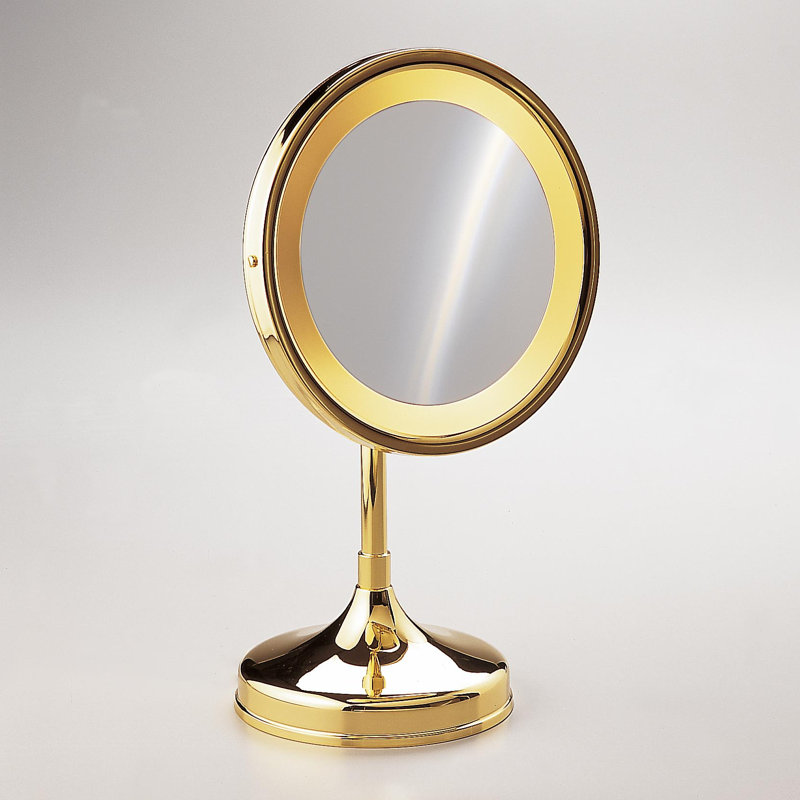 Miroir grossissant moderne et contemporain, Or