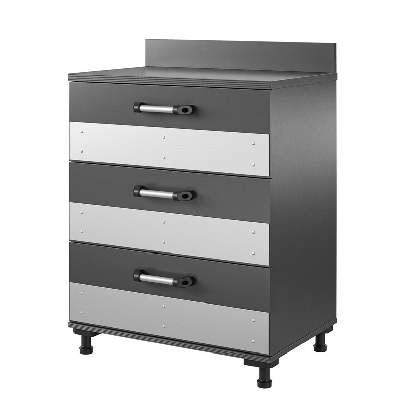 Armoire de rangement 3 tiroirs Boss