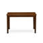 L'ensemble de table de cuisine 3 pièces contient une table de salle à manger en bois et 2 chaises de salle à manger en polyester gris clair, noyer antique