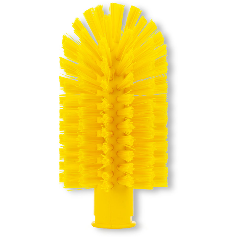 Cleaning Brushes, 5.90" H x 5.90" L x 3" W, Yellow