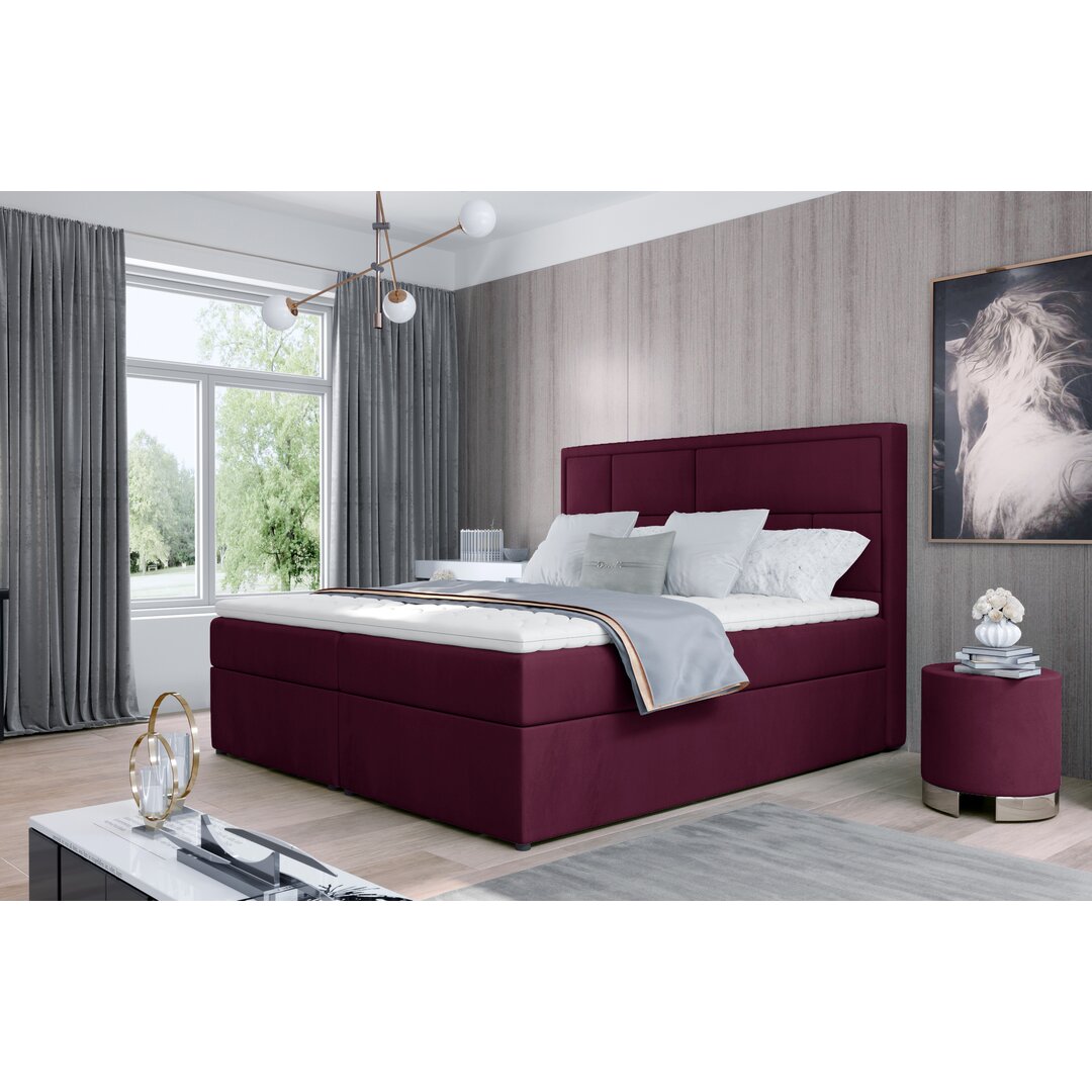 Boxspringbett Matus mit Topper