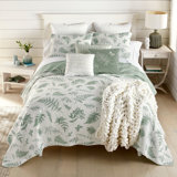 Mansi Botanical Cotton Quilt Set
