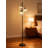 64-Inch Crystal Floor Lamp With 3 Lights, Modern Standing Lamp With K9 Crystal Beads And Gold Metal Base, Stepless Dimming For Living Room, Bedroom, Office