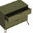 Rockefeller 35" Mid-Century Modern 3-Drawer Bachelor's Chest-908616030