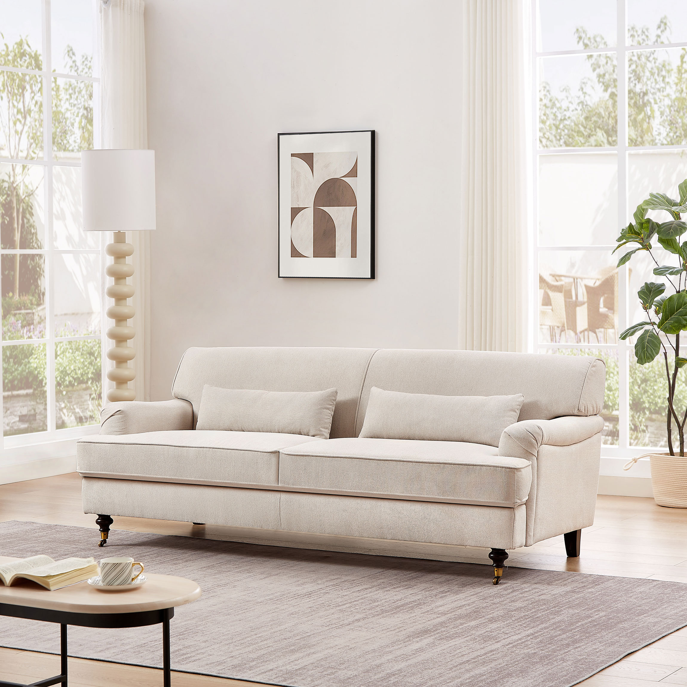 Alcott Hill® Caleigha 80.5'' Upholstered Sofa & Reviews 