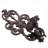 Cast Iron Wall Hanging Sconce Tealight Pillar Candlesticks Holder - Vintage Vine Design Home Candle Display Holder