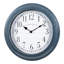 Horloge 16 "à quartz gris Everly