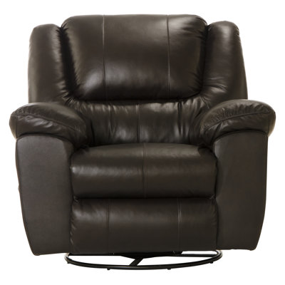 Baraona 43" Wide Leather Match Standard Recliner