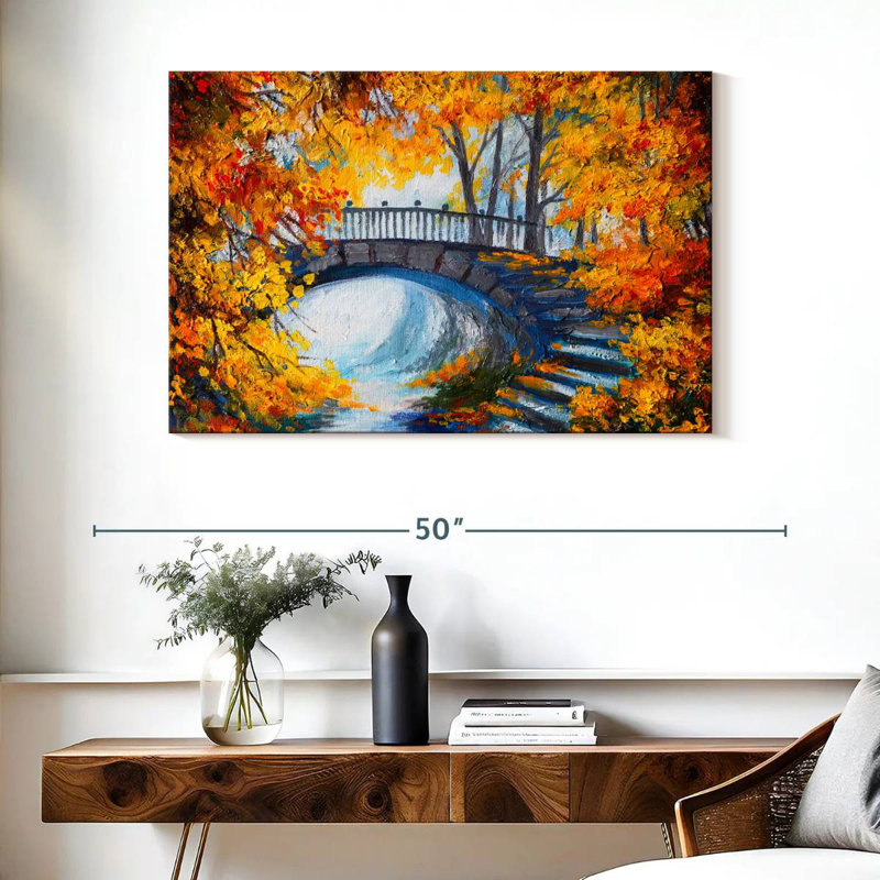 Lilie The Fall, 26" H x 39" W