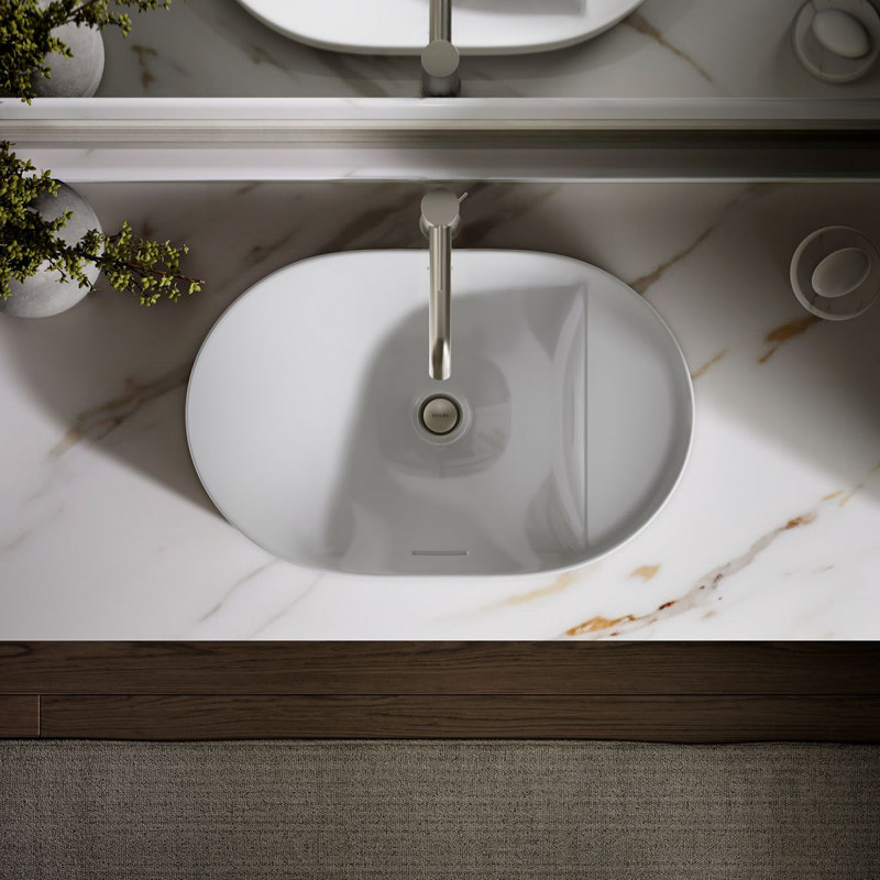 Chalice 22-3/4" Oval Vessel Bathroom Sink