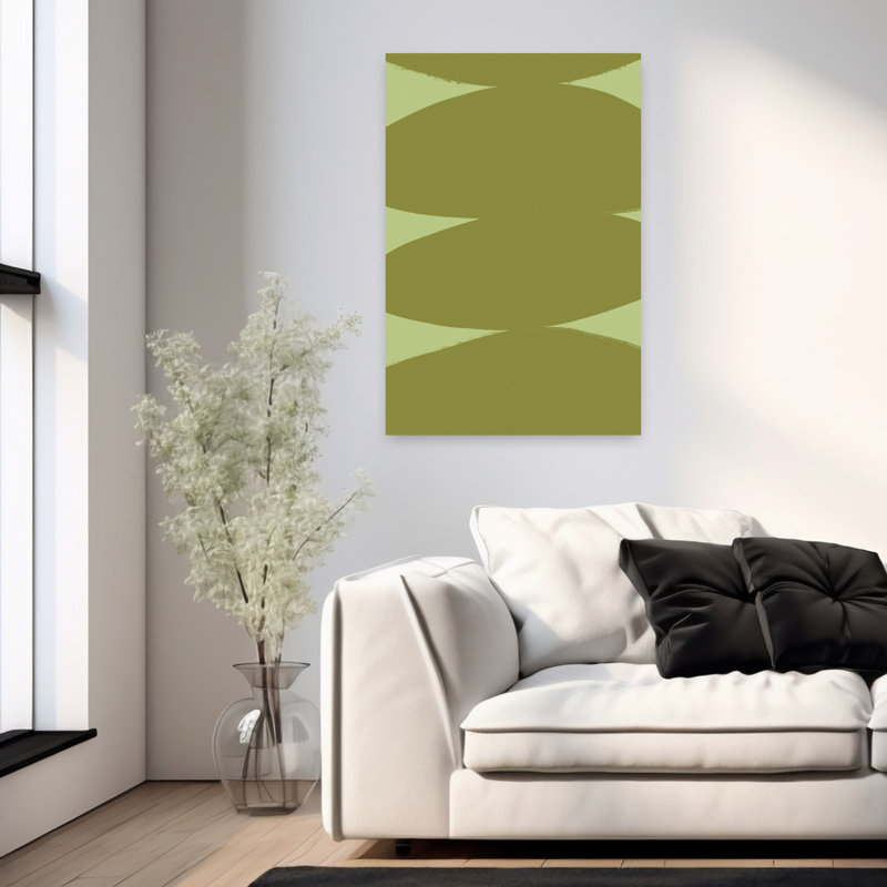 Art contemporain contemporain abstrait, H 36 po x l 24 po