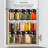 Bamboo Spice Rack with Adjustable Racks