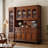 Nut-brown Solid Wood Sideboard