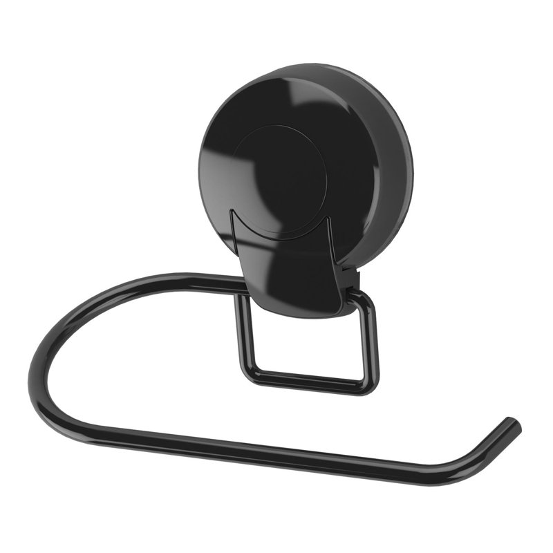 Abhinav Wall Mounted Toilet Paper Holder, Black