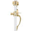 Springdale Handleset with Single Cylinder Deadbolt and Door Knob-93722736