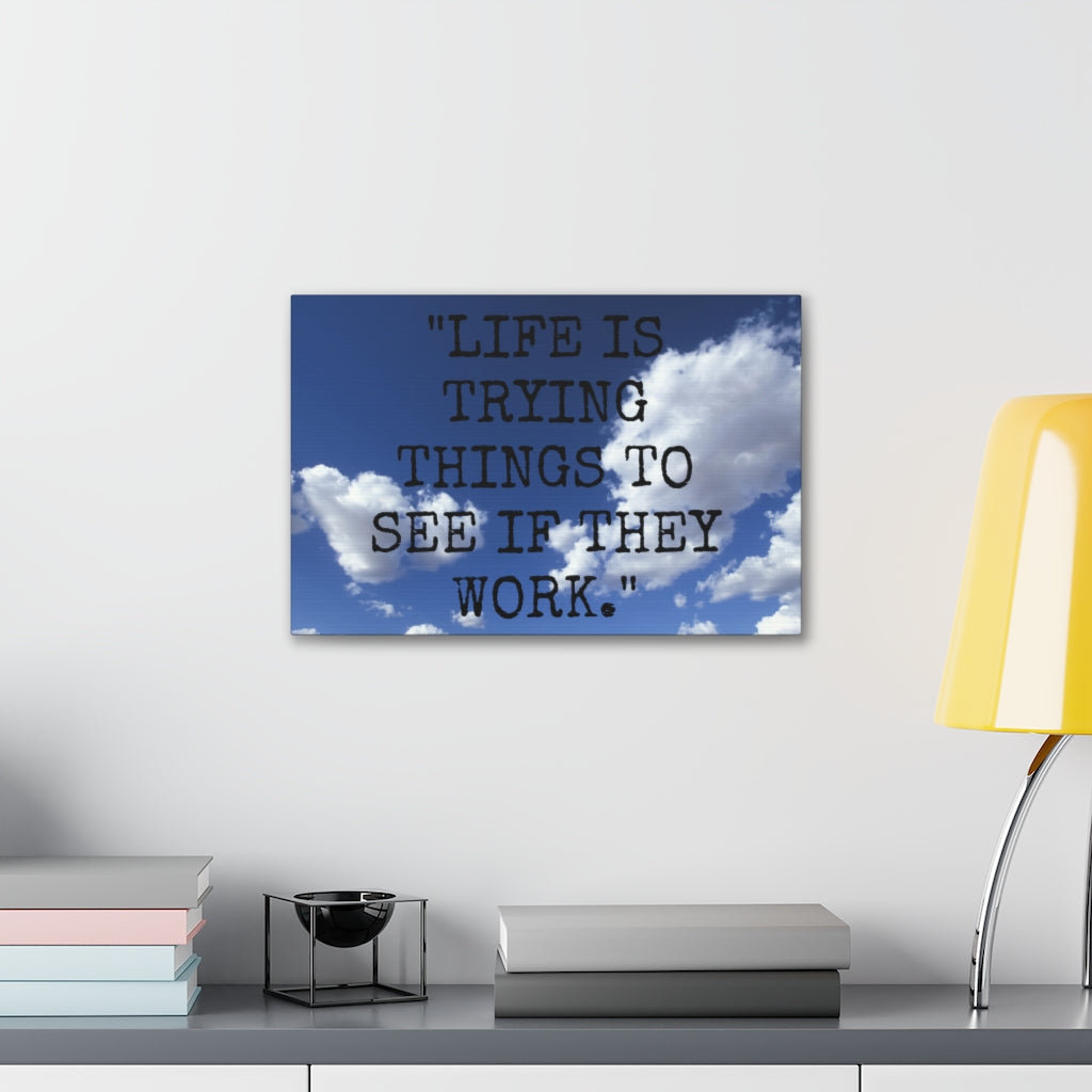 No Frame Print on Canvas