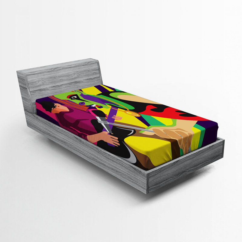 Microfiber Fitted Sheet, Twin Fitted Sheet