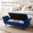 Velvet Upholstered Storage Bench-1372117918