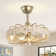 18" Rattan Caged Ceiling Fan with Light Kit and Remote