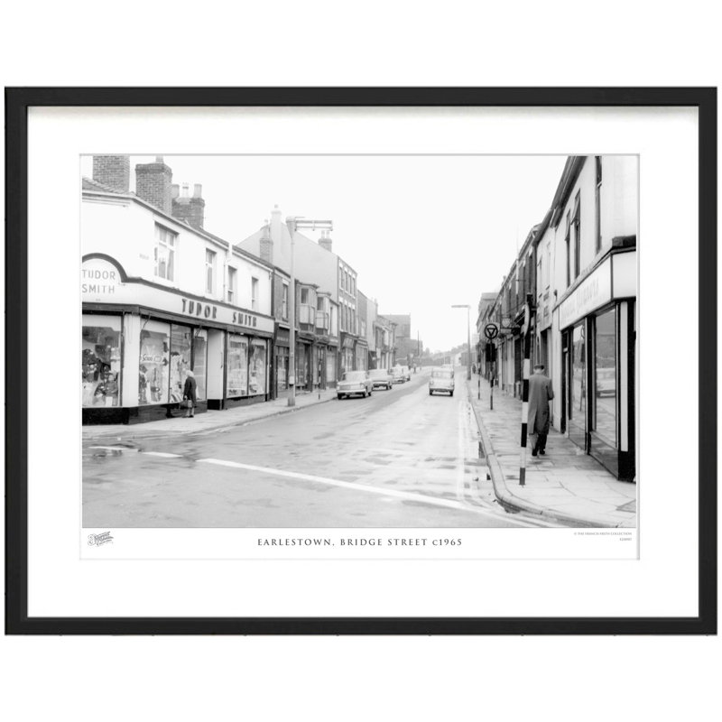 Earlestown, Bridge Street C1965 by Francis Frith - Single Picture Frame Print, 45cm H x 60cm W x 2.3cm D