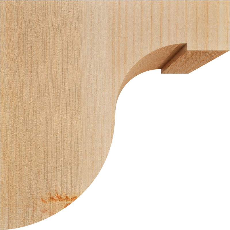 Del Monte Corbel, H 10 po x l 5,5 po x P 10 po, Sapin de Douglas, Lisse